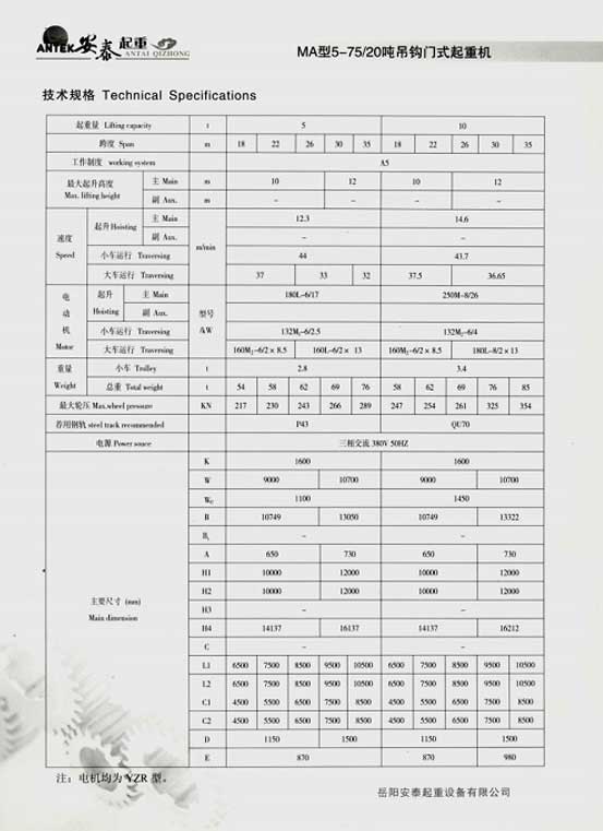 岳陽安泰起重設(shè)備有限公司 岳陽安泰起重設(shè)備有限公司